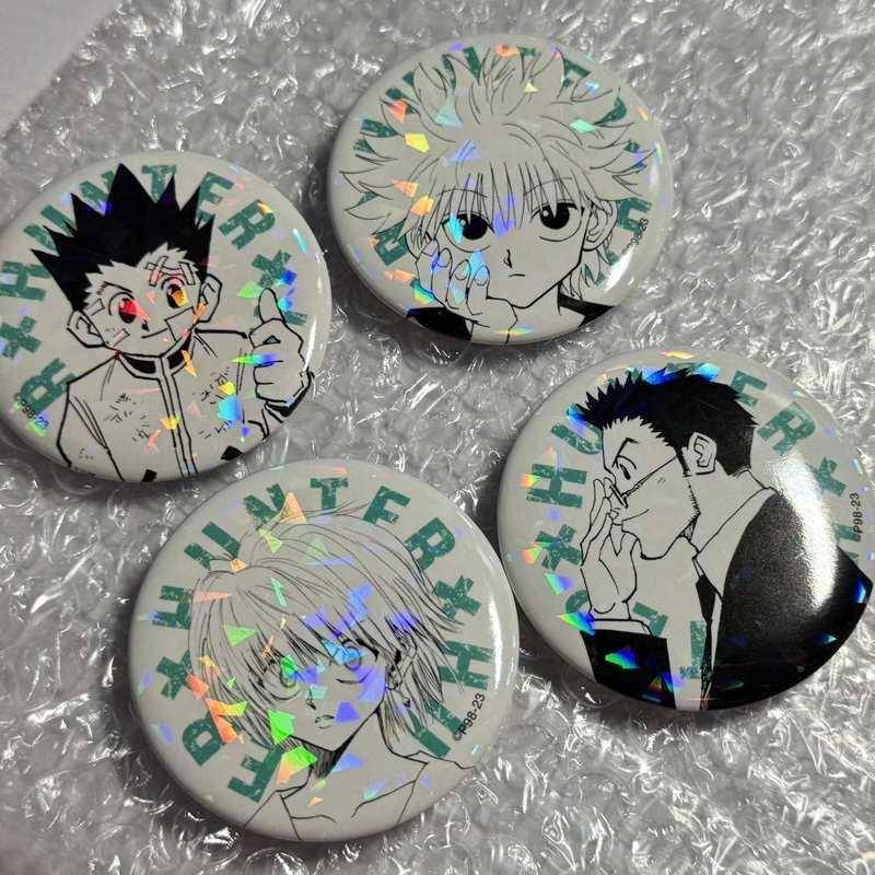 全职猎人闪徽章现货 全职猎人 受注闪 吧唧徽章部分 JCS 周边