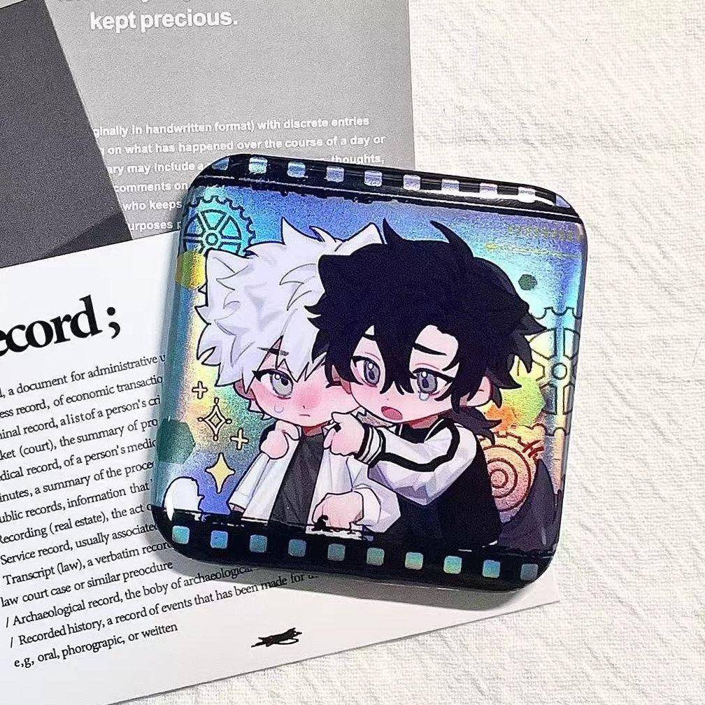 时光人 陆光 程小时同人吧唧 超可爱自制徽章58mm马口铁礼物