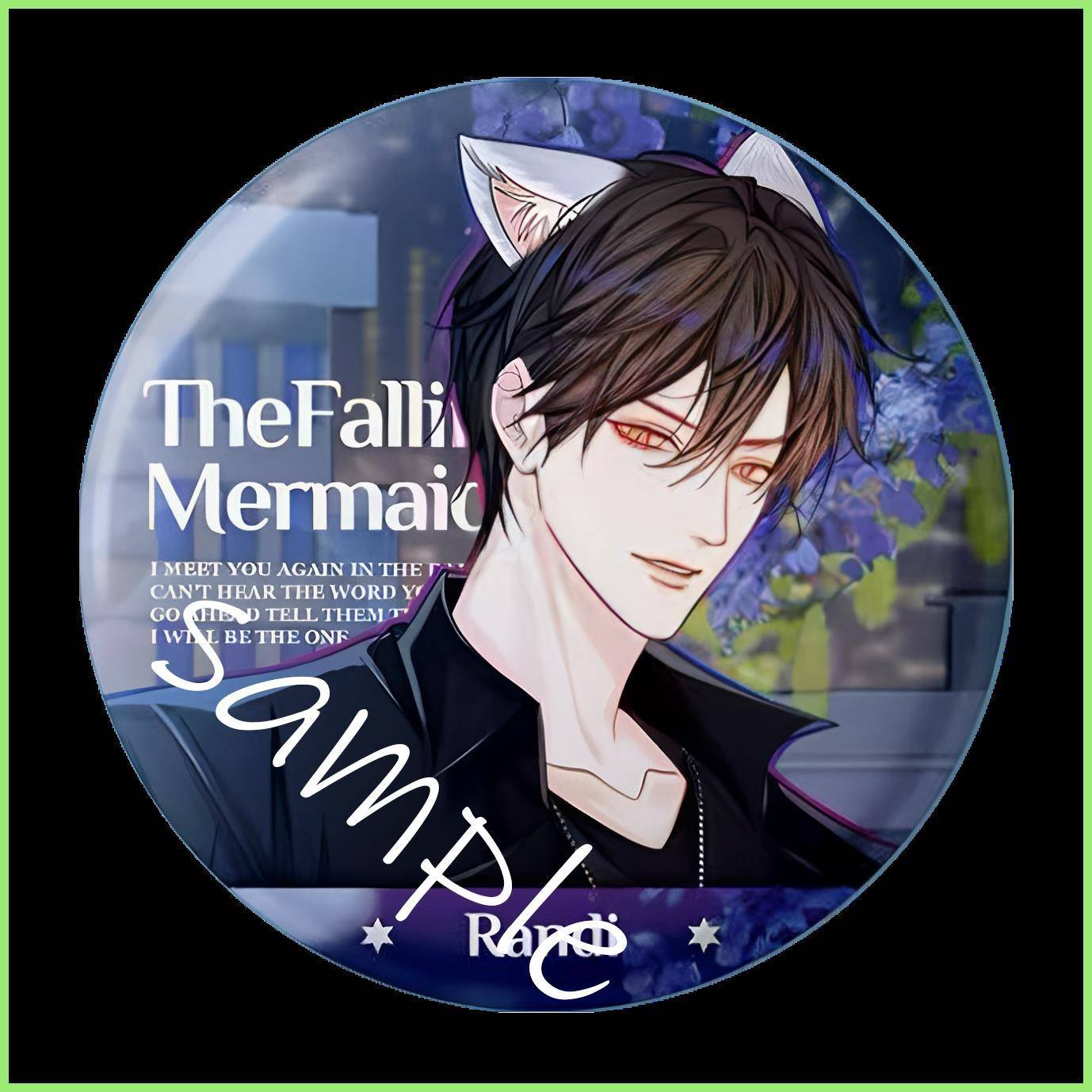 【人鱼陷落】同人系列兰波白楚年双人组合吧唧生日礼物