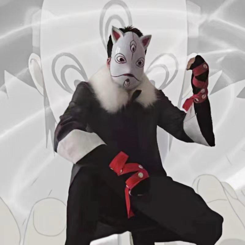 火影忍者疾风传漩涡面麻cos服这是离别的馈赠暗部角色扮演万圣节