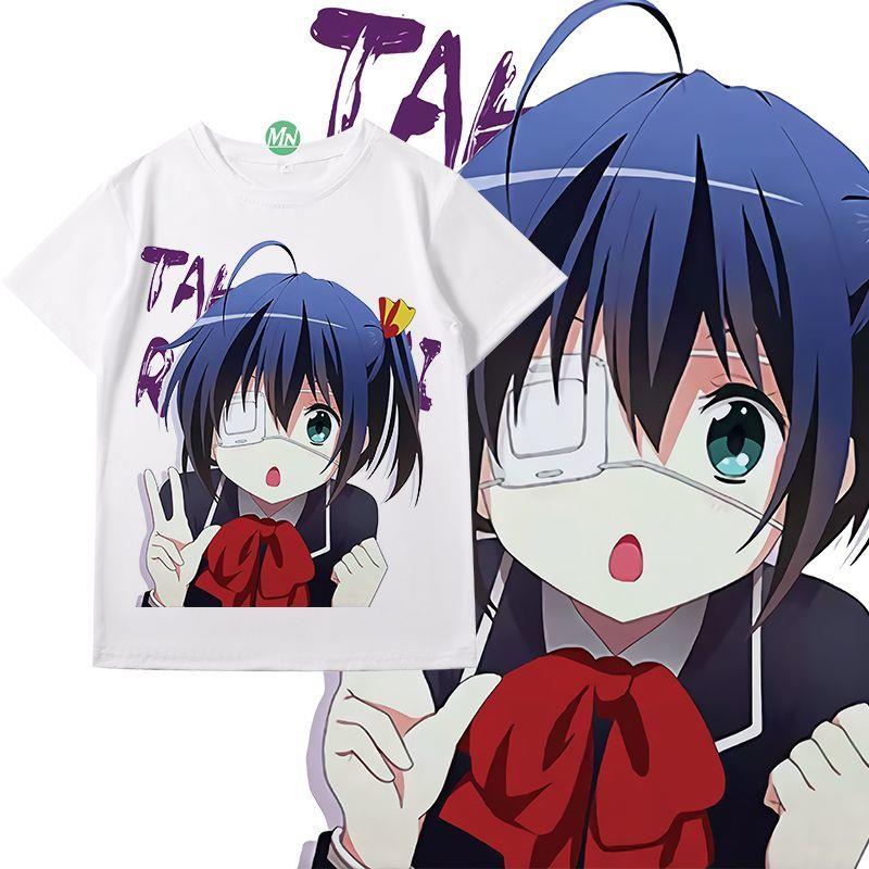 中二病也要谈恋爱小鸟游六花二次元动漫透气舒适夏季短袖T恤周边