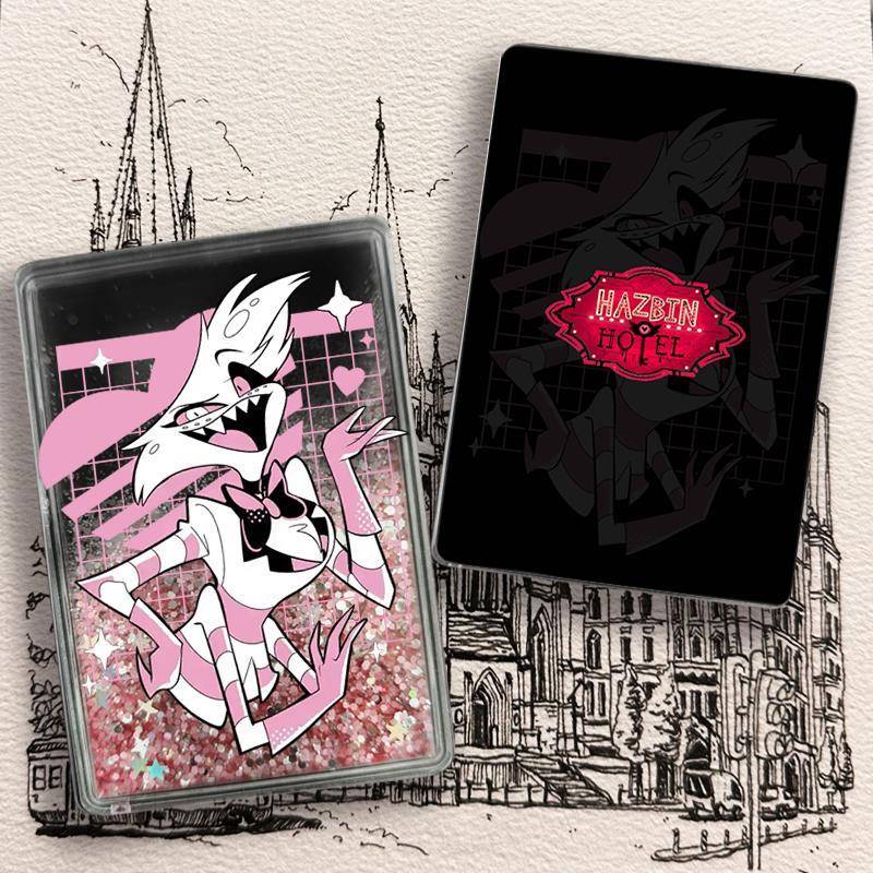 地狱客栈安吉尔周边流沙麻将阿拉斯托动漫亚克力砖痛包摆件立牌