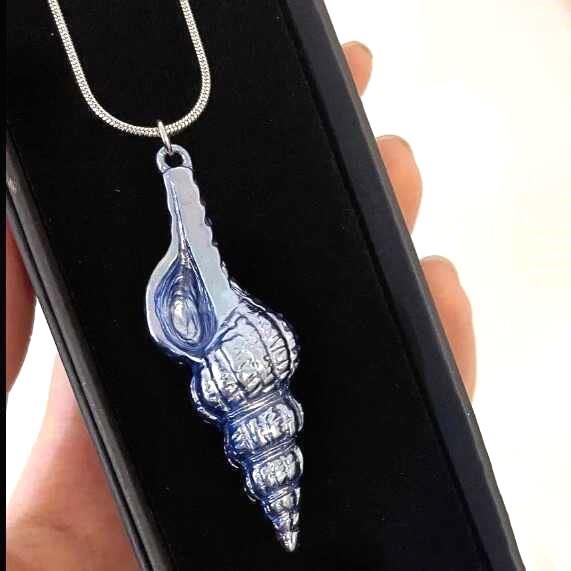 星露谷物语求婚美人鱼海螺吊坠项链动漫周边星露谷美人鱼吊坠