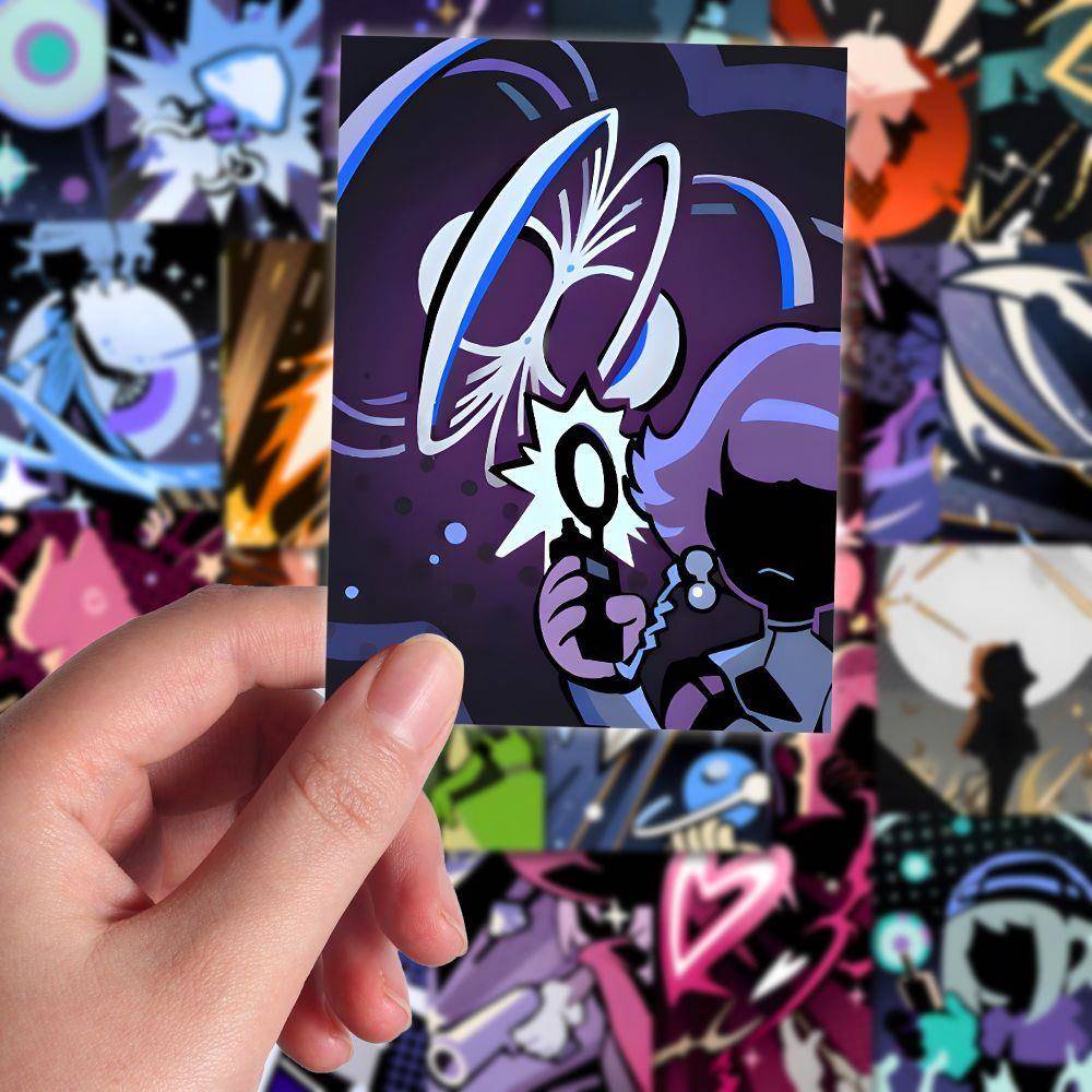 饭制新款卡通重返未来1999神秘学贴纸个性文ins贴画防水diy立体书
