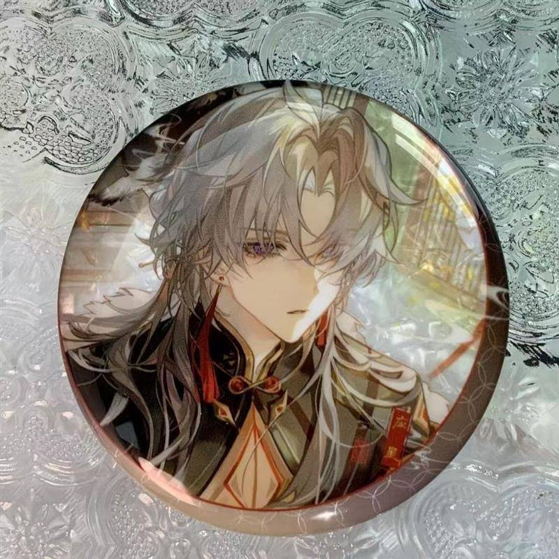 崩坏星穹铁道游戏周边应星白瓷吧唧徽章马口铁谷子同人胸针送礼物