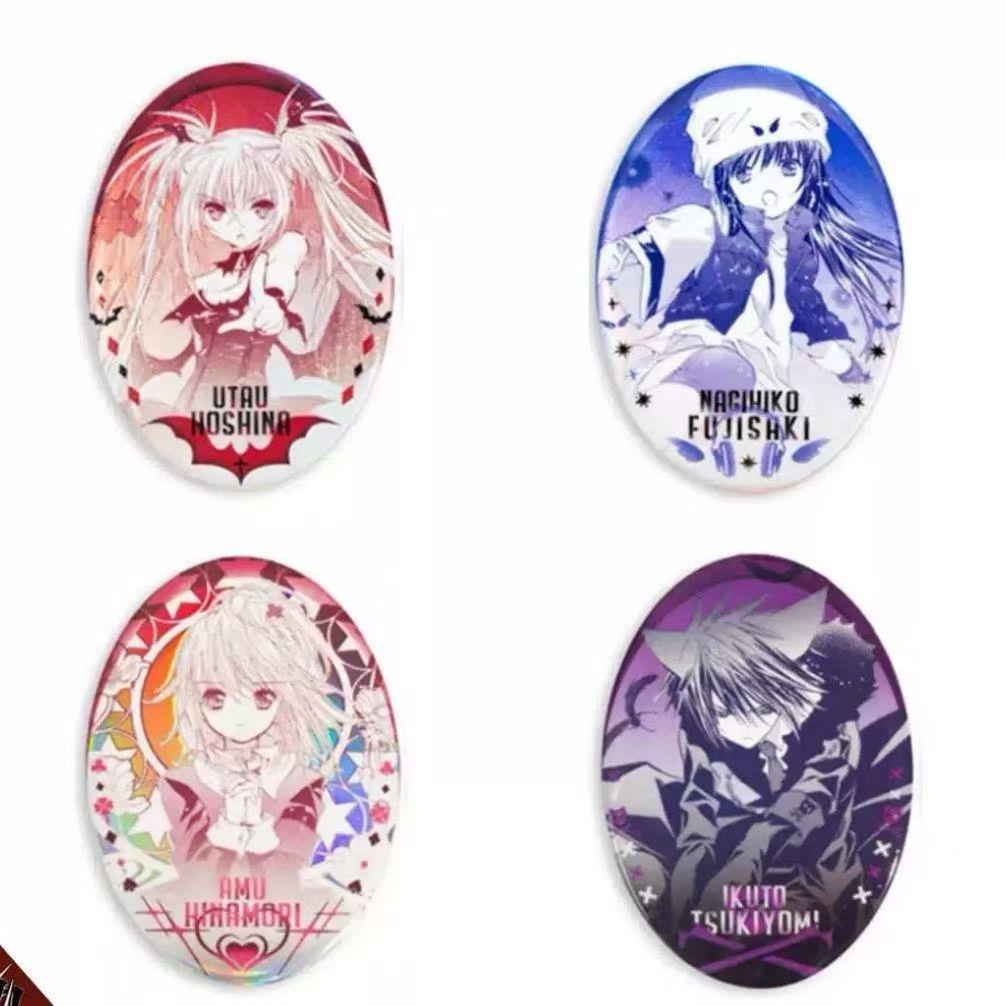 守护甜心周边幻境折光系列椭圆吧唧映像系列星名歌呗徽章吧唧谷子