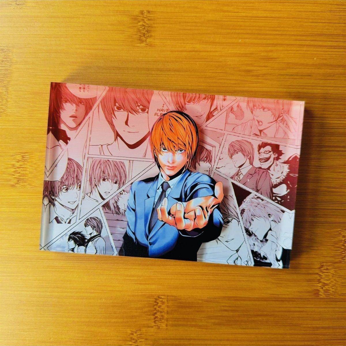 死亡笔记夜神月亚克力砖动漫周边立牌谷子生日礼物二次元卡通定制