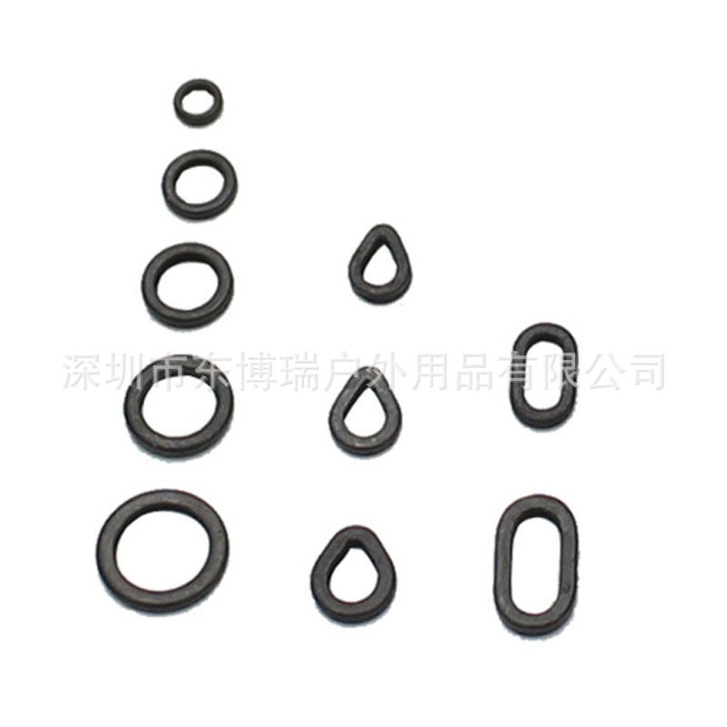 欧鲤钓配件反吹钓组圆环反底小铁环O型3.1mm Blow back RIG RING