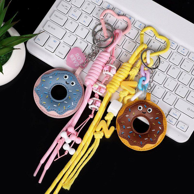 编织户外短款手绳伸缩卡通甜甜圈加粗结实带子旅游随身携带