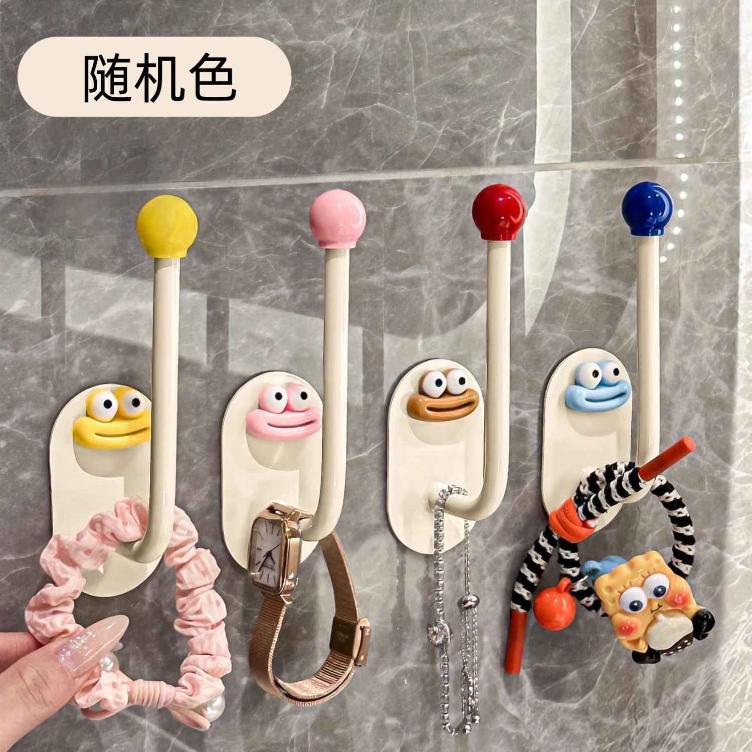 發圈發箍粘鉤收納架塑料