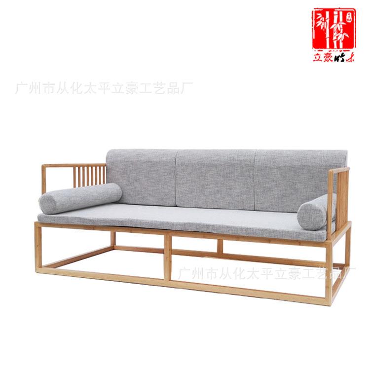 广州竹木家具厂加工楠竹沙发竹木沙发新中式竹藤沙发客厅竹制沙发
