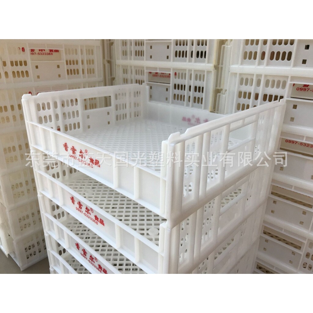 全新料塑料展示架 塑料面包架 糕点房面包胚塑料周转架可叠堆