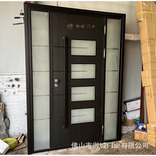 出口贸易大门偏轴门中轴门全铝门工厂系统门平开门入户门工厂直销