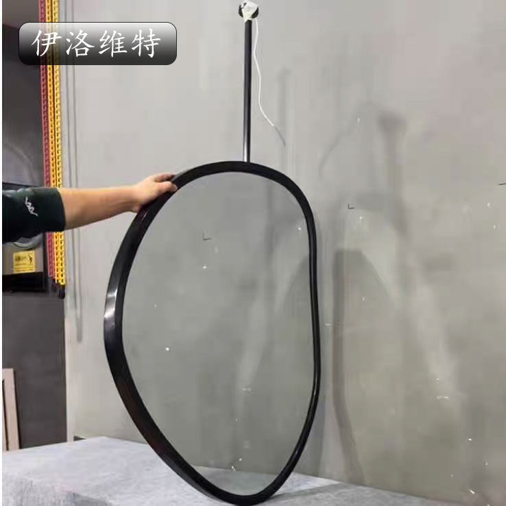 伊洛维特芒果不锈钢异型化妆镜