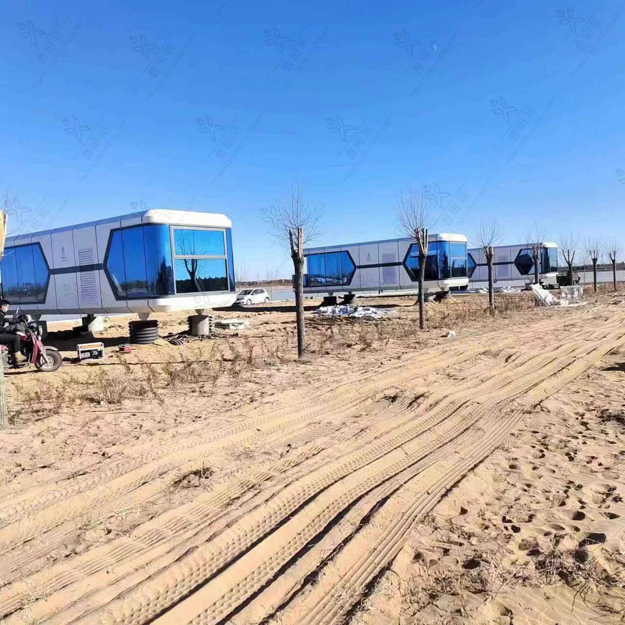 景区露营地精装修型旅居房 不需打地基钢结构生态商业太空舱民宿