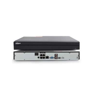 dahua 大华网络硬盘录像机 4路监控主机POE供电DH-NVR2204-P-HDS3