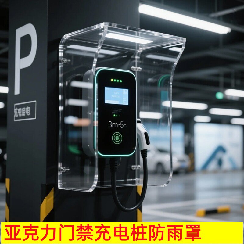 定制高透亚克力门禁充电桩防雨罩监控设备电箱主机机械防尘保护罩