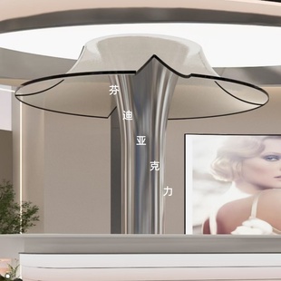 亚克力天花板吊顶装饰定做异形弧形造型任意款式有机玻璃加工定制