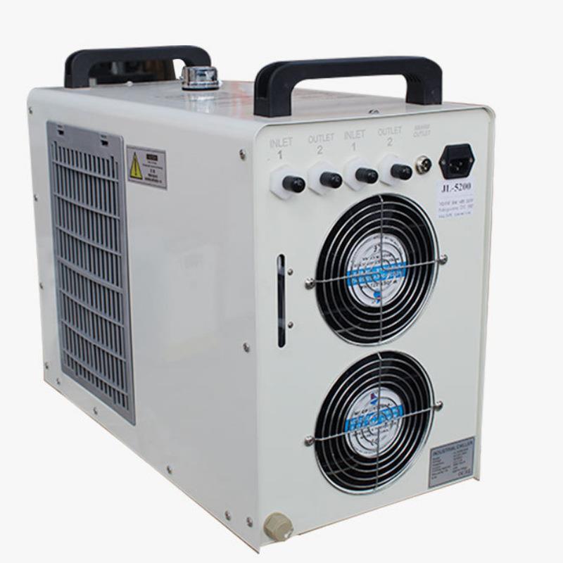 双头激光切割机工业冷水机JL-5200双进双出水冷机冷却激光管水箱