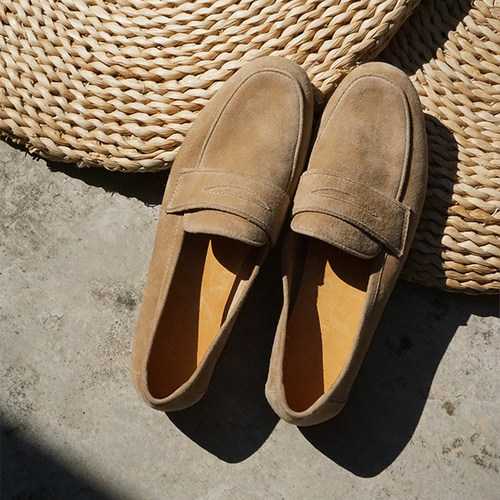 Lux Seven秋冬奶茶色好穿到不想脱 炒软羊猄乐福鞋女