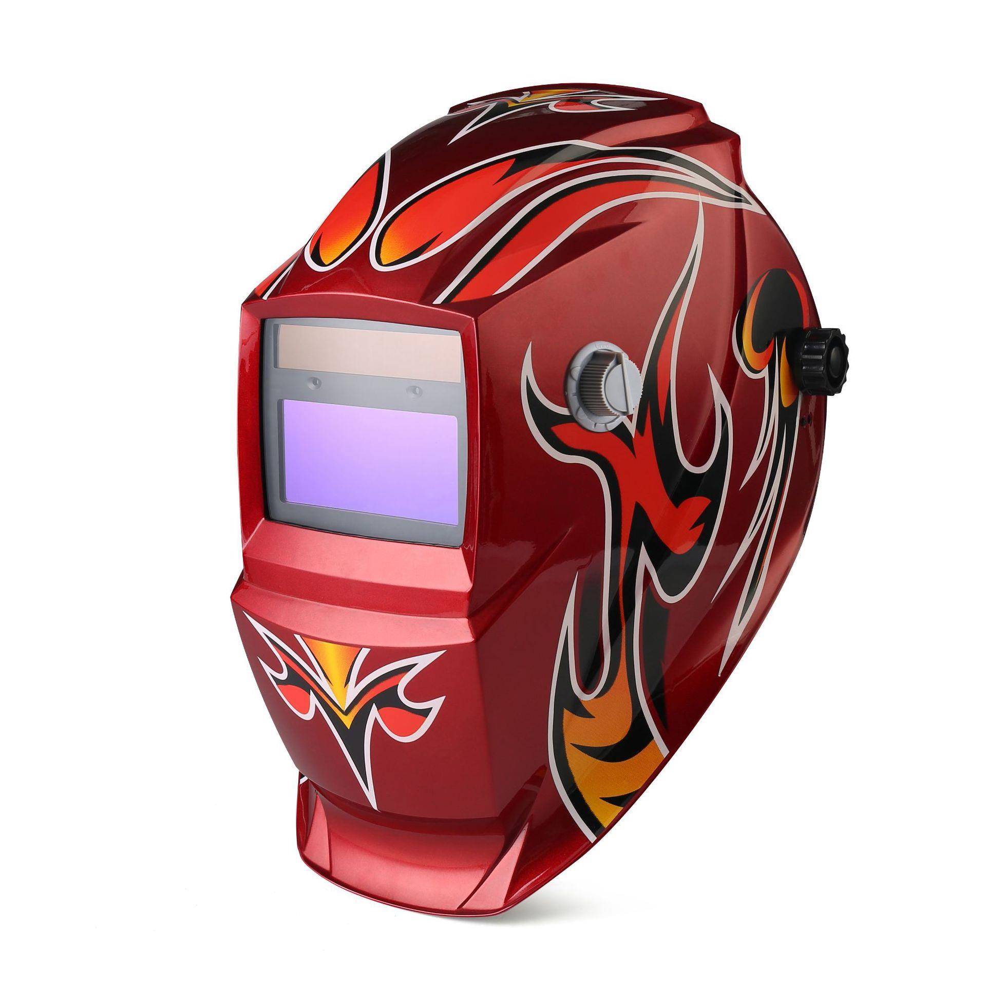 PLUM-433E可调节太阳能自动变光电焊面罩头戴式焊工焊接氩弧焊防