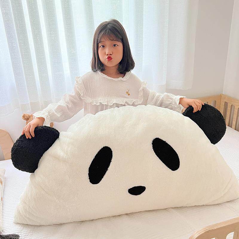 可爱动物造型儿童房床头靠背卡通兔兔绒抱枕卧室榻榻米靠枕靠垫