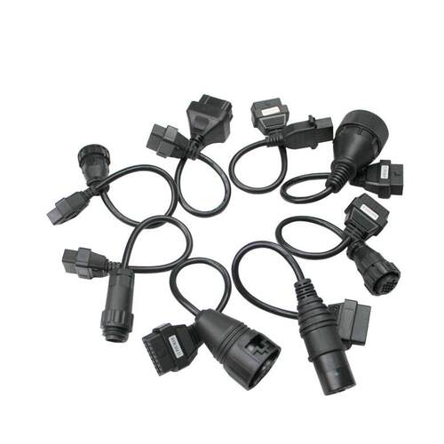 汽车OBD16PIN满针连接线用于ds150CDP卡车线8in1全套