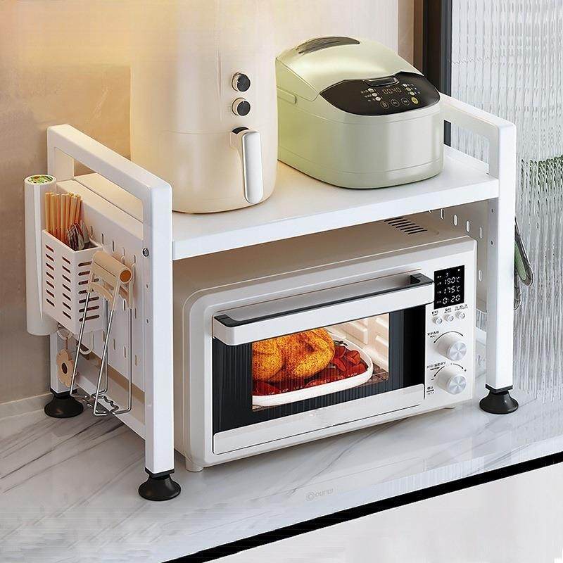 可伸缩厨房微波炉置物架烤箱架子家用台面桌面双层电饭锅收纳支架,婴童用品,其它婴童用品,淘宝优惠券,粉丝福利购,淘宝优惠卷