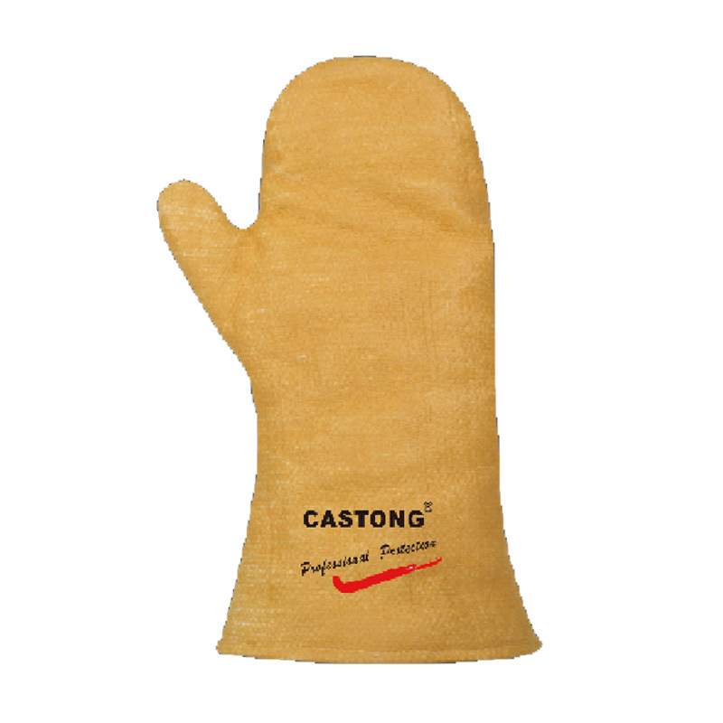 卡司顿  TSSS12-45 600度 耐高温手套 纤维材质 并指型 加长型