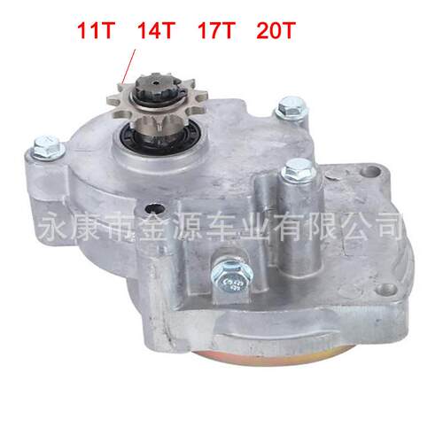 47CC49CC发动机齿轮减速变速箱2冲程迷你ATV11T14T17T20T