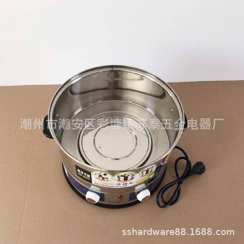 苏迪尔商用蒸包炉  馒头小笼包蒸炉 不锈钢电蒸笼 单孔多孔包子机