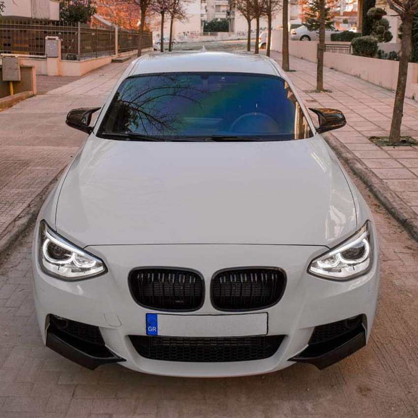 适用宝马1系F20 F21前期 M Sport 2012-2014 120i前包角车贴改装