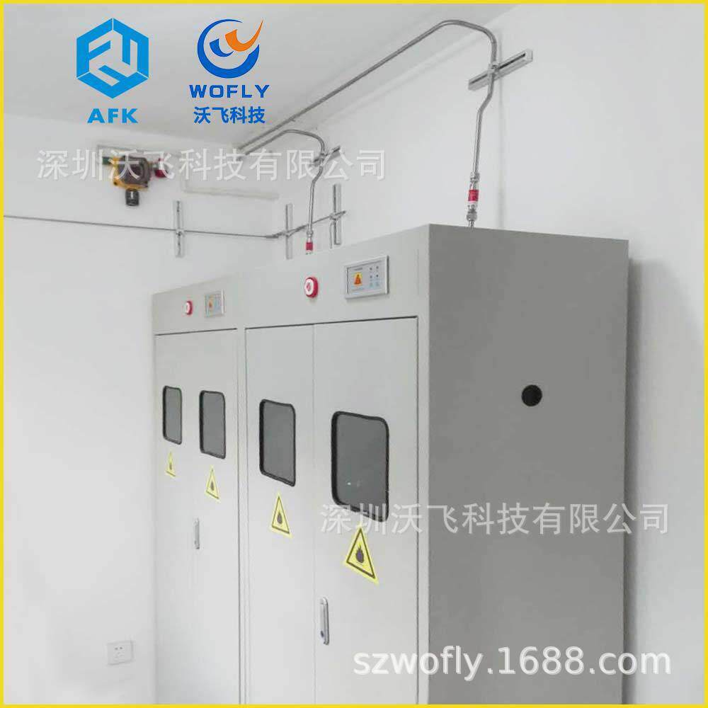 深圳沃飞气体管路安装工程，实验室气路配件，特气管道施工