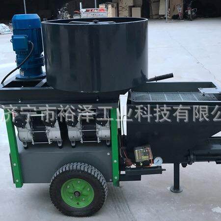 搅拌喷浆一体机腻子喷涂机、建筑胶水干粉砂浆的机子