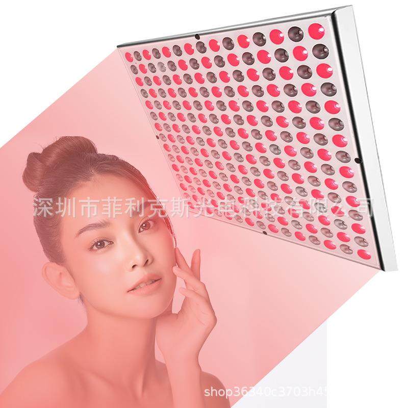 led理疗灯LED面板灯660+850nm红外波长225灯45WLED美颜理疗灯