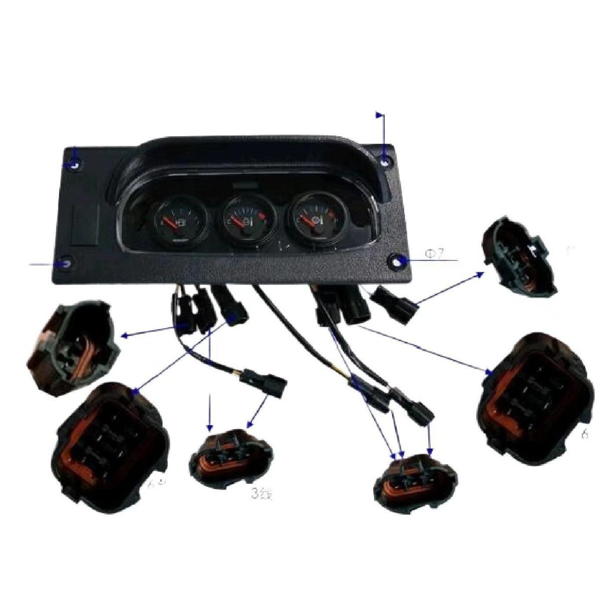 山猫斗山叉车D30GD30P电子显示器显示屏仪表总成