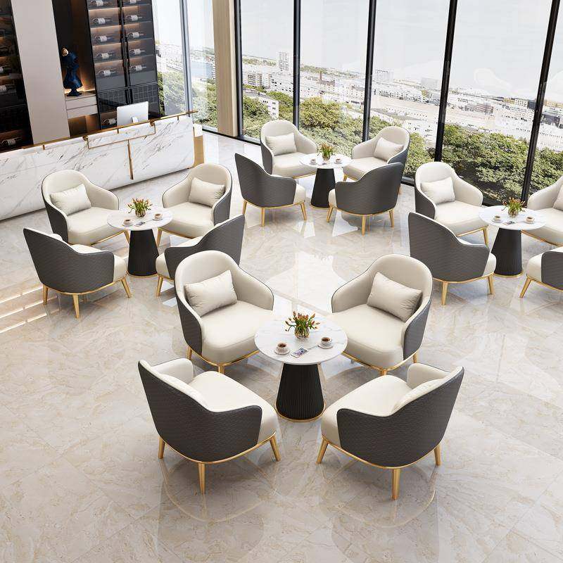 大理石休闲桌椅组合北欧餐桌商务办公洽谈接待桌椅售楼处小圆桌子,特色手工艺,其他特色工艺品,淘宝优惠券,粉丝福利购,淘宝优惠卷