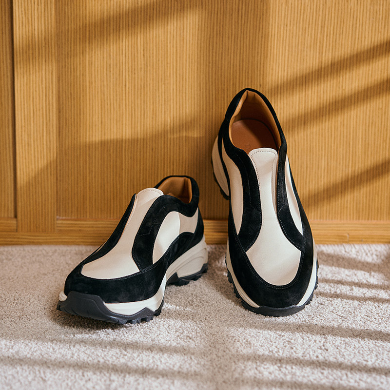 北町岚系列秋冬款【孤芳岚影】拼色百搭休闲viBram发泡底防滑耐磨,流行男鞋,时尚休闲鞋,淘宝优惠券,粉丝福利购,淘宝优惠卷