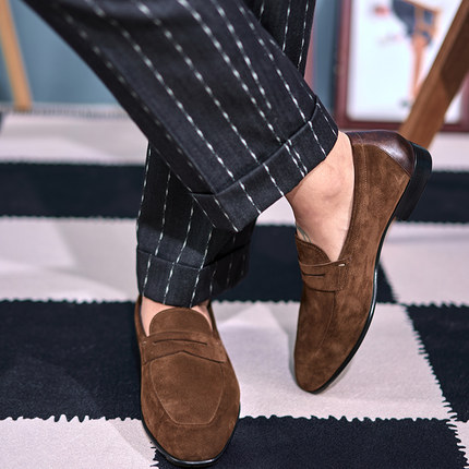 北町夏季新款【悠悠我心2.0】无结构便士乐福百搭透气休闲