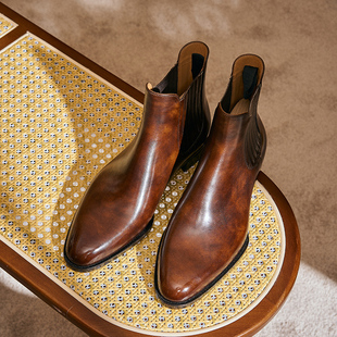 北町2025新「古北切尔西2.0」经典小圆头秋冬美拉德色系百搭潮流