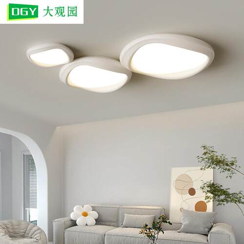 客厅灯led吸顶灯护眼灯具客厅主灯现代简约极简新款餐厅灯大灯X1