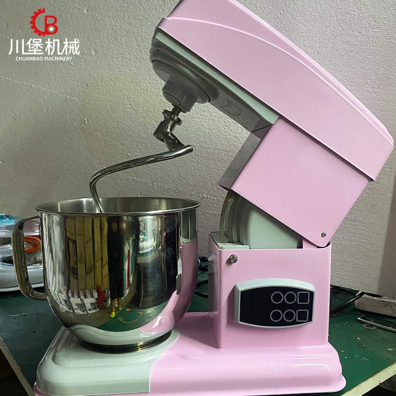 川堡家用厨师鲜奶机和面机打蛋器商用揉面机小型自动多功能搅拌机