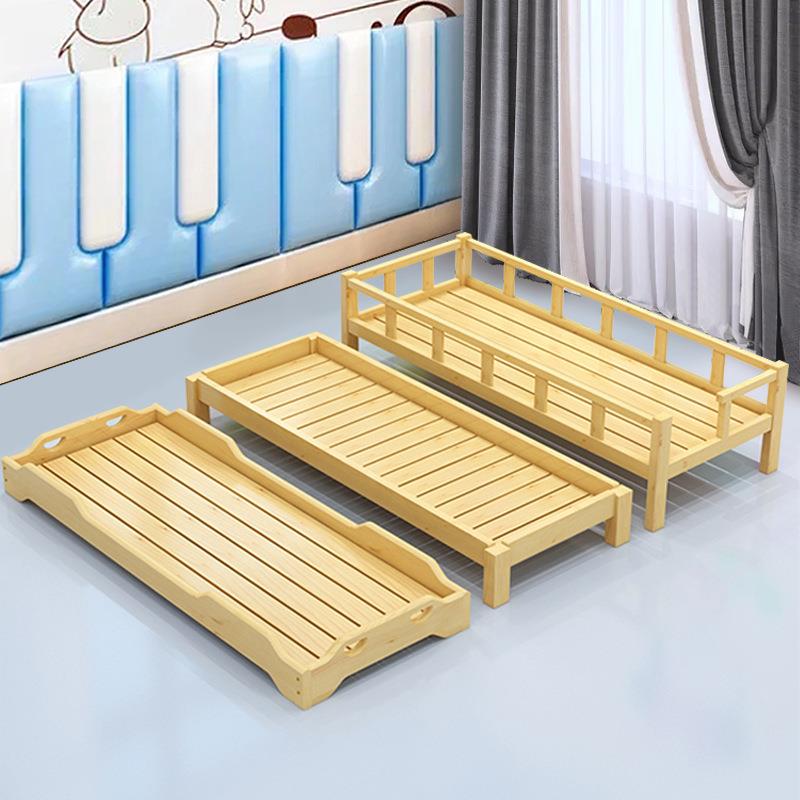 幼儿园床专用儿童午睡床早教单人小床实木小学生午休托管班叠叠床