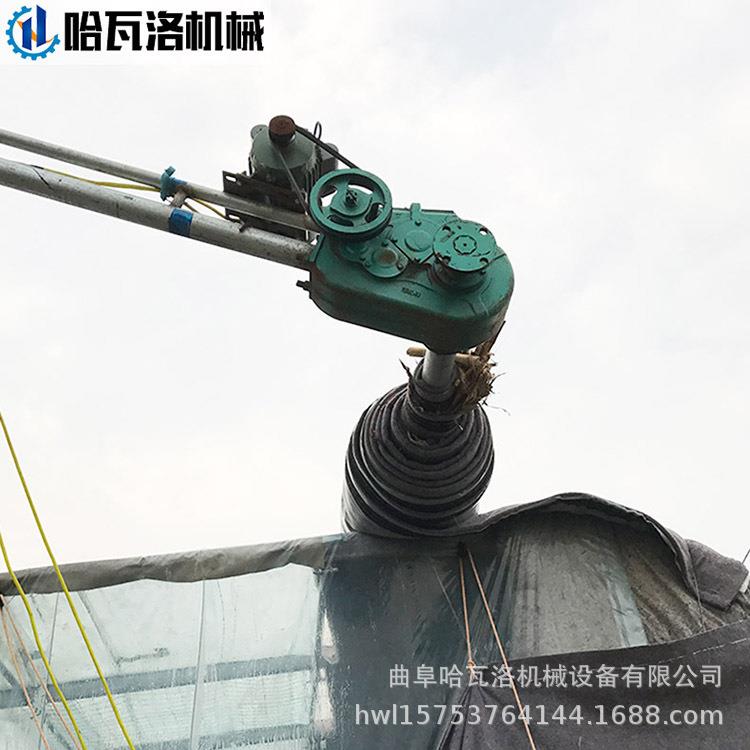 哈瓦洛机械蔬菜大棚保温被卷帘机温室大棚卷帘机西瓜大棚卷帘机