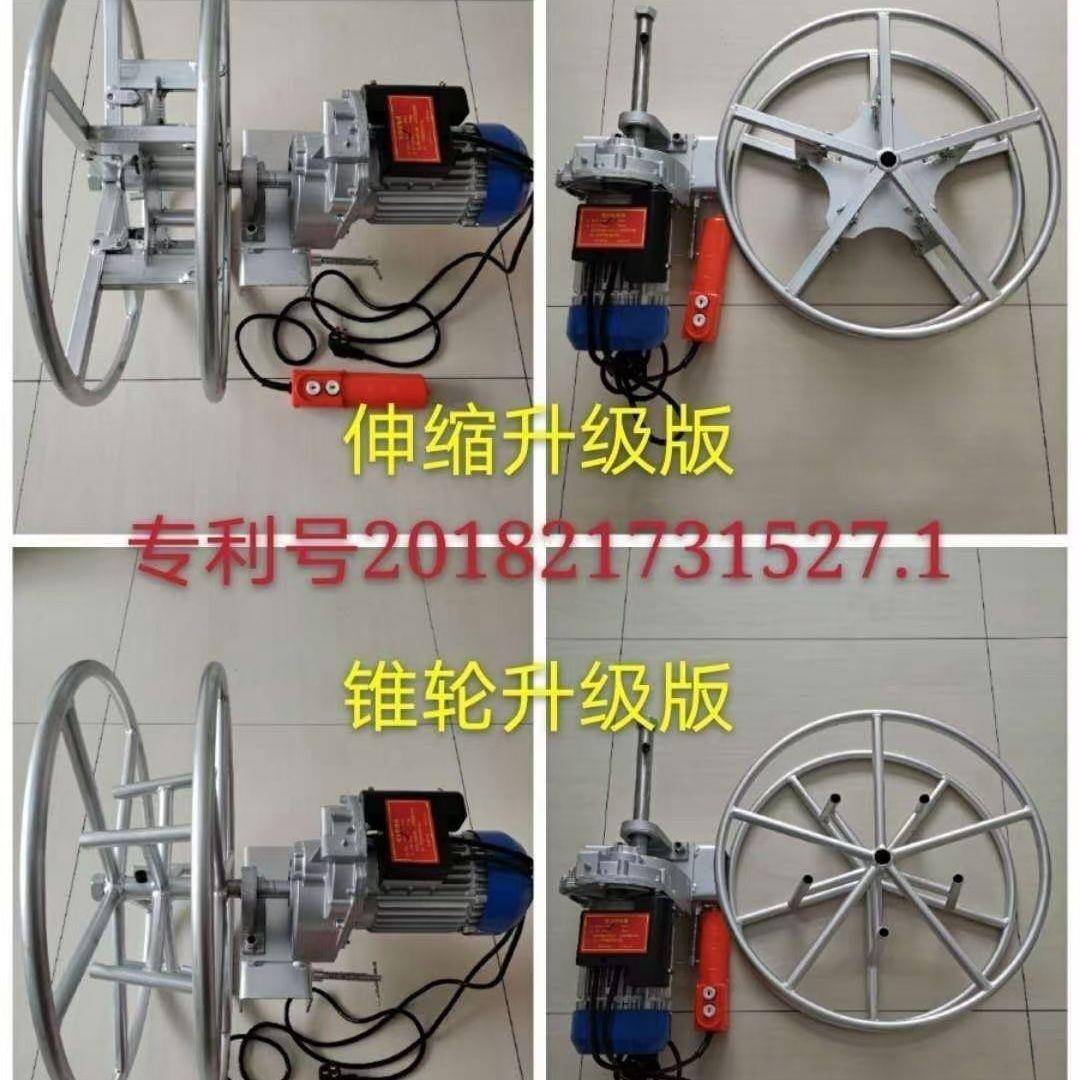 电动吊篮钢丝绳拉绳机卷绳机放绳器高空施工地用220v-380v收绳器
