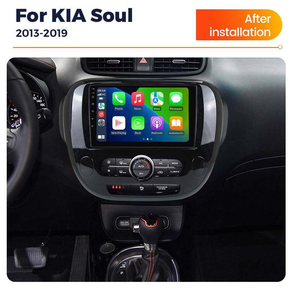适用于KIASoul2014-2018起亚秀尔大屏安卓车载智能中控导航仪