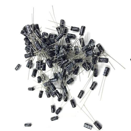 直插铝电解电容8X12mm25V470UF充电器电容器