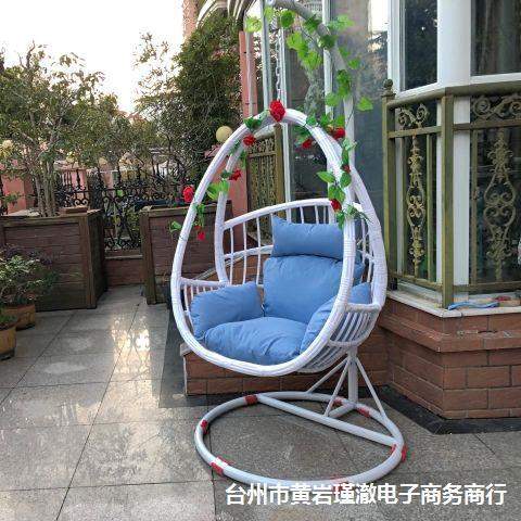 吊椅摇篮椅吊篮藤椅网红吊床室内家用懒人摇椅阳台吊兰子户外秋千