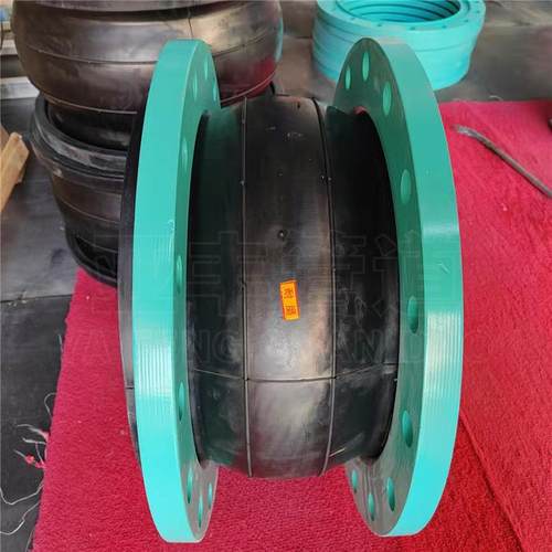 泵出口耐磨橡胶补偿器膨胀节管路软连接管道配件避震喉