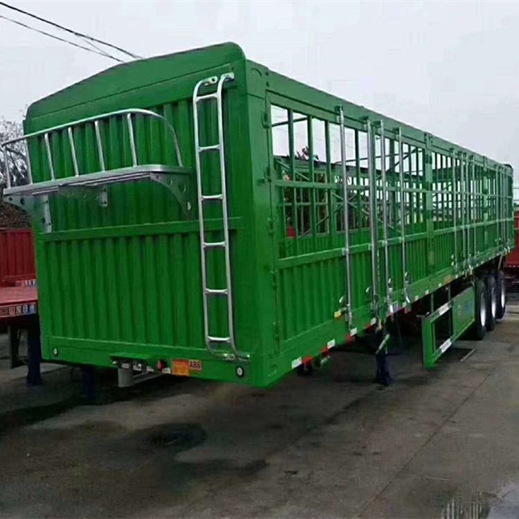 空气悬架花栏货车2桥仓栏半挂车提升桥作用